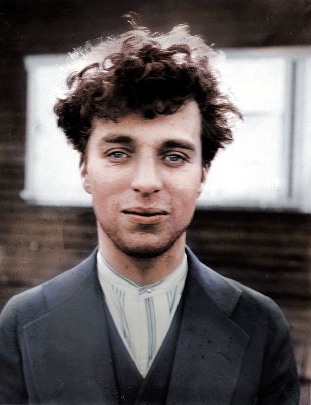 Чарли Чаплин в отличном возрасте 27 лет. 1916