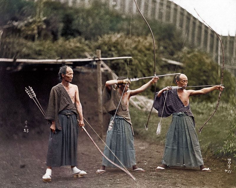 Японские лучники 1960