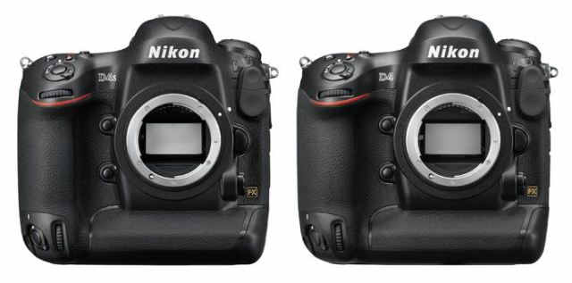 Nikon-D4s-vs-D4-body
