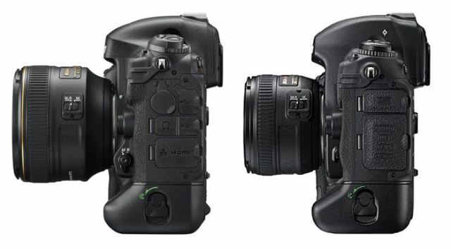 Nikon-D4s-vs-D4-left