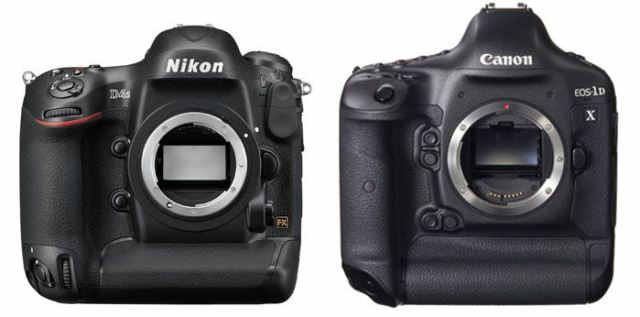 Nikon-D4s-vs-canon-1D-X-body