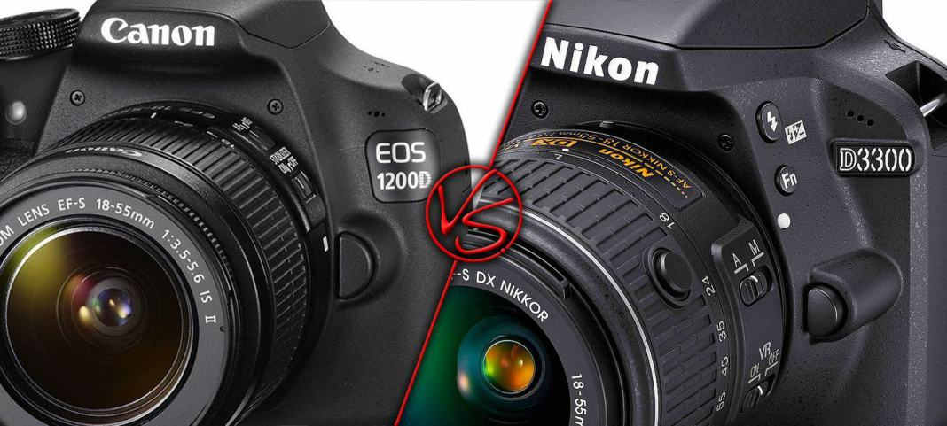 Canon EOS 1200D vs Nikon D3300