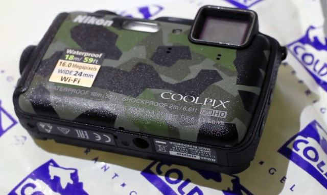 Nikon Coolpix AW120 второе место среди лучших водонепроницаемых камер 2014 года 