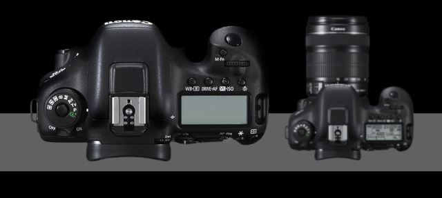 Canon EOS 7D mark ii top