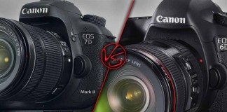 Canon EOS 7D Mark II vs Canon EOS 6D