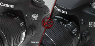 Сравнение: Canon EOS 7D Mark II vs Canon EOS 70D