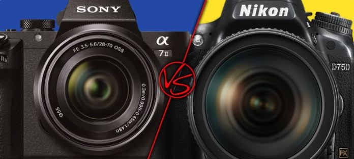 Sony A7 II vs Nikon D750