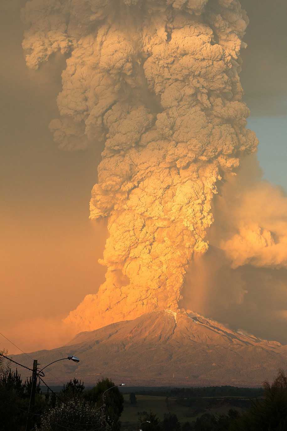 Извержение вулкана Кальбуко