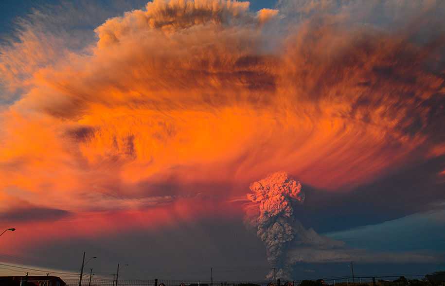 Извержение вулкана Кальбуко