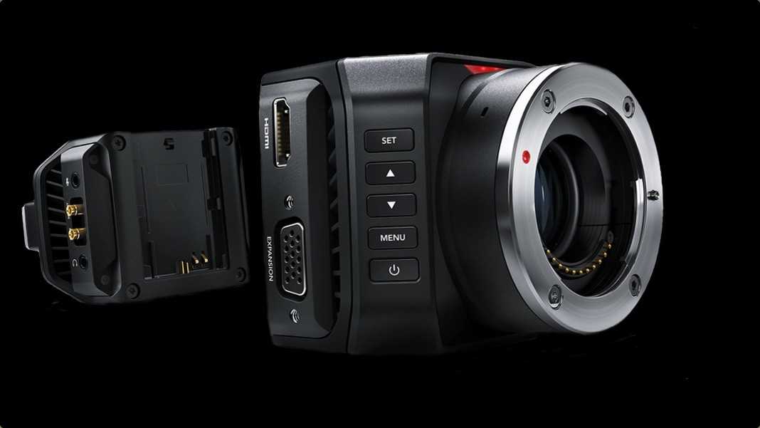 Blackmagic Micro Cinema Camera - небольшая и мощная камера